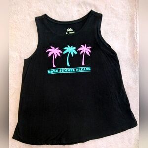 Girls sleeveless summer top, Size 18 plus